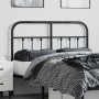 Kopfteil aus schwarzem Metall, 120 cm von vidaXL, Kopf- und Fußteile - Ref: Foro24-352609, Preis: 45,88 €, Rabatt: %