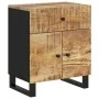 Mesita de noche madera mango madera contrachapada 50x33x60 cm de vidaXL, Mesitas de noche - Ref: Foro24-350668, Precio: 117,2...
