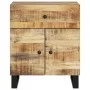 Mesita de noche madera mango madera contrachapada 50x33x60 cm de vidaXL, Mesitas de noche - Ref: Foro24-350668, Precio: 117,2...