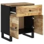 Mesita de noche madera mango madera contrachapada 50x33x60 cm de vidaXL, Mesitas de noche - Ref: Foro24-350668, Precio: 117,2...
