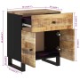 Mango plywood wood nightstand 50x33x60 cm by vidaXL, Nightstands - Ref: Foro24-350668, Price: 119,57 €, Discount: %
