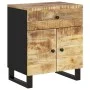 Mesita de noche madera mango madera contrachapada 50x33x60 cm de vidaXL, Mesitas de noche - Ref: Foro24-350668, Precio: 117,2...