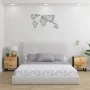 Nachttische 2 Stück aus massivem Mangoholz 40x33x46 cm von vidaXL, Nachttische - Ref: Foro24-345215, Preis: 157,59 €, Rabatt: %