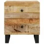 Nachttische 2 Stück aus massivem Mangoholz 40x33x46 cm von vidaXL, Nachttische - Ref: Foro24-345215, Preis: 157,59 €, Rabatt: %
