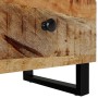 Nachttische 2 Stück aus massivem Mangoholz 40x33x46 cm von vidaXL, Nachttische - Ref: Foro24-345215, Preis: 160,42 €, Rabatt: %