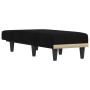 Sofa Diwan aus schwarzem Stoff von vidaXL, Tagesbetten - Ref: Foro24-352815, Preis: 118,74 €, Rabatt: %