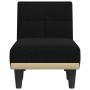 Sofa Diwan aus schwarzem Stoff von vidaXL, Tagesbetten - Ref: Foro24-352815, Preis: 118,74 €, Rabatt: %