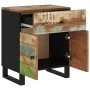 Nachttisch aus recyceltem Holz und Sperrholz 50x33x60 cm von vidaXL, Nachttische - Ref: Foro24-350670, Preis: 120,35 €, Rabat...