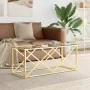 Couchtisch aus Edelstahl und Glas, 110 x 45 x 45 cm von vidaXL, Couchtisch - Ref: Foro24-349962, Preis: 140,95 €, Rabatt: %