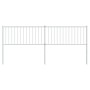 Kopfteil aus weißem Metall, 200 cm von vidaXL, Kopf- und Fußteile - Ref: Foro24-350969, Preis: 41,87 €, Rabatt: %