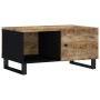 Mesa de centro madera maciza mango y contrachapada 80x50x40 cm de vidaXL, Mesas de centro - Ref: Foro24-350632, Precio: 94,45...