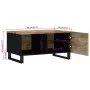 Couchtisch aus Massivholz aus Mango und Sperrholz 80x50x40 cm von vidaXL, Couchtisch - Ref: Foro24-350632, Preis: 93,27 €, Ra...