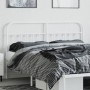 Kopfteil aus weißem Metall, 160 cm von vidaXL, Kopf- und Fußteile - Ref: Foro24-352662, Preis: 47,69 €, Rabatt: %