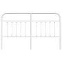 Kopfteil aus weißem Metall, 160 cm von vidaXL, Kopf- und Fußteile - Ref: Foro24-352662, Preis: 46,89 €, Rabatt: %