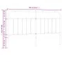 Kopfteil aus weißem Metall, 160 cm von vidaXL, Kopf- und Fußteile - Ref: Foro24-352662, Preis: 46,89 €, Rabatt: %
