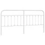 Kopfteil aus weißem Metall, 200 cm von vidaXL, Kopf- und Fußteile - Ref: Foro24-352665, Preis: 46,66 €, Rabatt: %