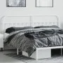 Cabecero de metal blanco 200 cm de vidaXL, Cabeceros y pies de cama - Ref: Foro24-352665, Precio: 46,66 €, Descuento: %