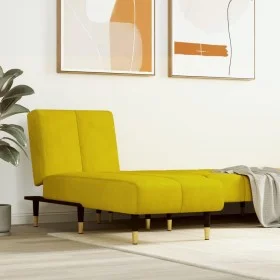 Diwansofa aus gelbem Samt von vidaXL, Tagesbetten - Ref: Foro24-352797, Preis: 169,79 €, Rabatt: %