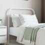 White metal headboard 90 cm by vidaXL, Headboards and footboards - Ref: Foro24-352655, Price: 33,80 €, Discount: %