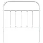 Kopfteil aus weißem Metall, 90 cm von vidaXL, Kopf- und Fußteile - Ref: Foro24-352655, Preis: 33,19 €, Rabatt: %
