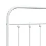 Kopfteil aus weißem Metall, 90 cm von vidaXL, Kopf- und Fußteile - Ref: Foro24-352655, Preis: 33,19 €, Rabatt: %