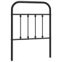 Cabecero de metal negro 75 cm de vidaXL, Cabeceros y pies de cama - Ref: Foro24-352604, Precio: 28,05 €, Descuento: %