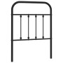 Kopfteil aus schwarzem Metall, 75 cm von vidaXL, Kopf- und Fußteile - Ref: Foro24-352604, Preis: 28,50 €, Rabatt: %