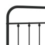 Kopfteil aus schwarzem Metall, 75 cm von vidaXL, Kopf- und Fußteile - Ref: Foro24-352604, Preis: 28,50 €, Rabatt: %