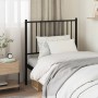 Kopfteil aus schwarzem Metall, 80 cm von vidaXL, Kopf- und Fußteile - Ref: Foro24-350891, Preis: 21,59 €, Rabatt: %