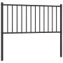 Kopfteil aus schwarzem Metall, 80 cm von vidaXL, Kopf- und Fußteile - Ref: Foro24-350891, Preis: 21,22 €, Rabatt: %
