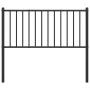 Kopfteil aus schwarzem Metall, 80 cm von vidaXL, Kopf- und Fußteile - Ref: Foro24-350891, Preis: 21,22 €, Rabatt: %