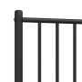 Kopfteil aus schwarzem Metall, 80 cm von vidaXL, Kopf- und Fußteile - Ref: Foro24-350891, Preis: 21,59 €, Rabatt: %