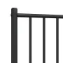 Kopfteil aus schwarzem Metall, 80 cm von vidaXL, Kopf- und Fußteile - Ref: Foro24-350891, Preis: 21,22 €, Rabatt: %