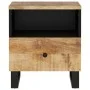 Solid mango wood and plywood nightstand by vidaXL, Nightstands - Ref: Foro24-350648, Price: 74,52 €, Discount: %