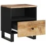 Solid mango wood and plywood nightstand by vidaXL, Nightstands - Ref: Foro24-350648, Price: 74,52 €, Discount: %