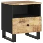 Solid mango wood and plywood nightstand by vidaXL, Nightstands - Ref: Foro24-350648, Price: 74,52 €, Discount: %
