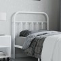 Kopfteil aus weißem Metall, 80 cm von vidaXL, Kopf- und Fußteile - Ref: Foro24-352654, Preis: 29,33 €, Rabatt: %
