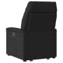 Sillón masaje eléctrico reclinable elevable tela negro