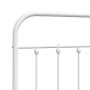 Kopfteil aus weißem Metall, 80 cm von vidaXL, Kopf- und Fußteile - Ref: Foro24-352654, Preis: 29,33 €, Rabatt: %