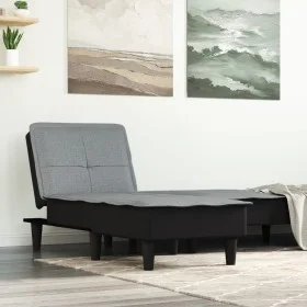 Sofá diván de tela gris claro de vidaXL, Divanes - Ref: Foro24-352840, Precio: 136,54 €, Descuento: %