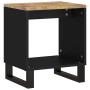 Couchtisch aus massivem Mangoholz und Sperrholz, 40 x 31 x 46 cm von vidaXL, Couchtisch - Ref: Foro24-350640, Preis: 36,98 €,...