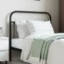 Cabecero de metal negro 100 cm de vidaXL, Cabeceros y pies de cama - Ref: Foro24-352607, Precio: 30,07 €, Descuento: %