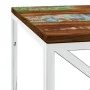 Couchtisch aus Edelstahl und massivem recyceltem Holz von vidaXL, Couchtisch - Ref: Foro24-349968, Preis: 80,63 €, Rabatt: %