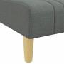 Sofá diván de tela gris oscuro de vidaXL, Divanes - Ref: Foro24-352823, Precio: 133,15 €, Descuento: %