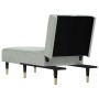 Light gray velvet chaise lounge sofa by vidaXL, Daybeds - Ref: Foro24-352808, Price: 157,03 €, Discount: %