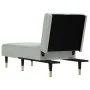 Light gray velvet chaise lounge sofa by vidaXL, Daybeds - Ref: Foro24-352808, Price: 176,71 €, Discount: %