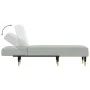 Light gray velvet chaise lounge sofa by vidaXL, Daybeds - Ref: Foro24-352808, Price: 176,71 €, Discount: %