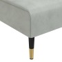 Light gray velvet chaise lounge sofa by vidaXL, Daybeds - Ref: Foro24-352808, Price: 157,03 €, Discount: %