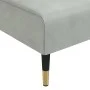 Light gray velvet chaise lounge sofa by vidaXL, Daybeds - Ref: Foro24-352808, Price: 176,71 €, Discount: %