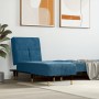 Blue Velvet Divan Sofa by vidaXL, Daybeds - Ref: Foro24-352807, Price: 168,43 €, Discount: %